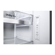 LG Réfrigérateur InstaView Door-in-Door? Américain | Compresseur Linéaire Inverter  | 635 L | DoorCooling+ | Hygiene Fresh+? | ThinQ, GR-X257CSES