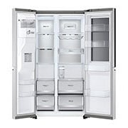 LG Réfrigérateur InstaView Door-in-Door? Américain | Compresseur Linéaire Inverter  | 635 L | DoorCooling+ | Hygiene Fresh+? | ThinQ, GR-X257CSES