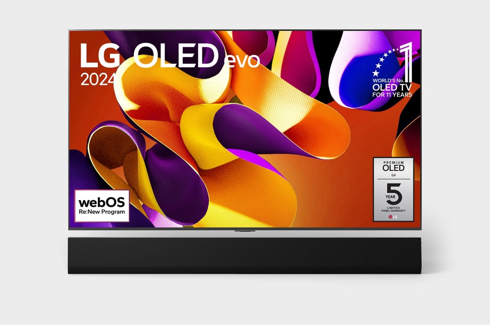 LG Smart TV? LG OLED evo AI G4 4K, 65?pouces, Télécommande Magique IA Dolby Vision webOS24 2024, OLED65G46LA