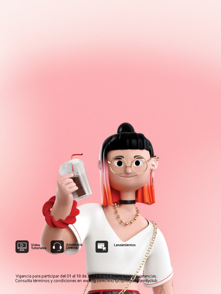 En LG Family Club te consentimos con beneficios exclusivos mientras descubres el potencial de tus productos LG