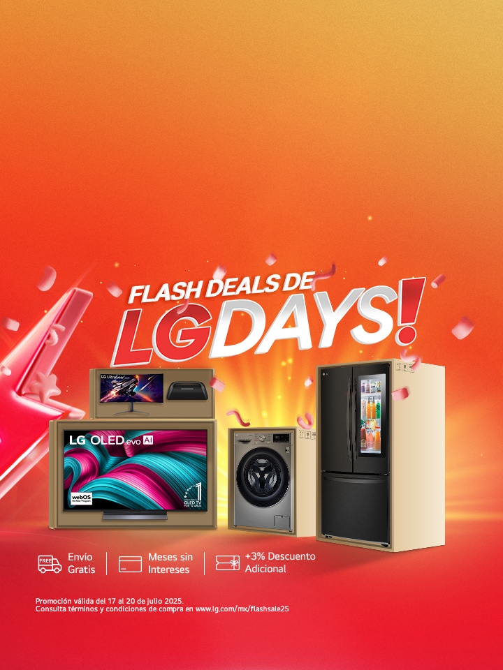 Llegaron los LG Days con las mejores ofertas de la temporada