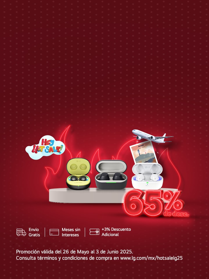Llego Hot Sale y en LG tenemos las mejores promociones y descuentos, compra HOY