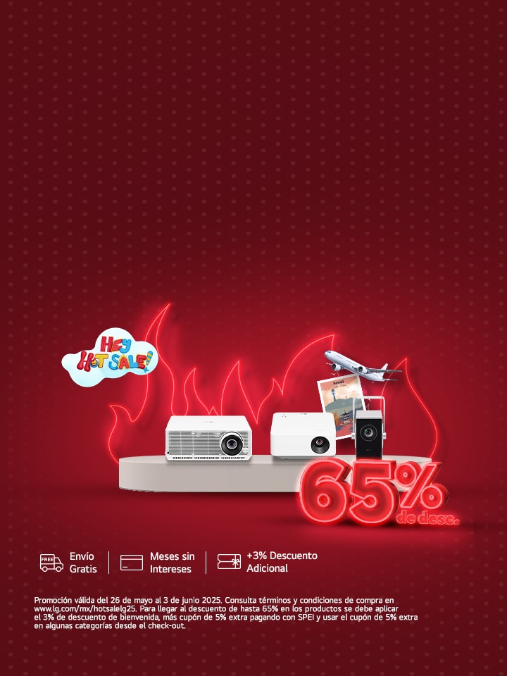 Llego Hot Sale y en LG tenemos las mejores promociones y descuentos, compra HOY