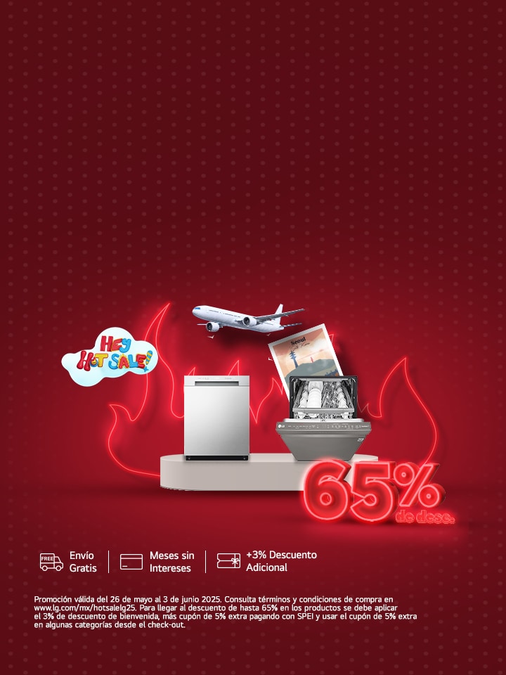 Llego Hot Sale y en LG tenemos las mejores promociones y descuentos, compra HOY