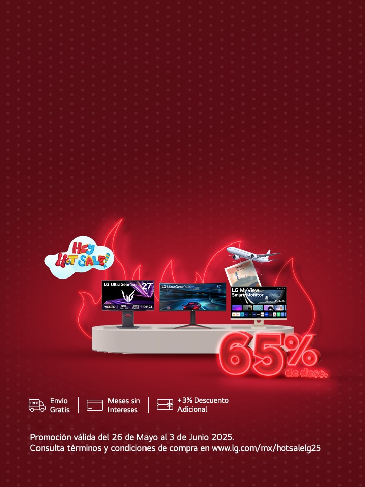 Llego Hot Sale y en LG tenemos las mejores promociones y descuentos, compra HOY