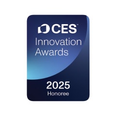 Insignia de los CES Innovation Awards con mención a 2025?Honoree.