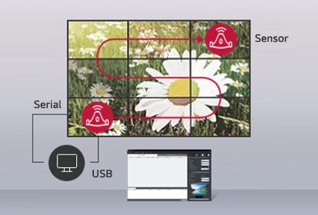 Calibración por sensor