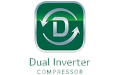 Compresor Dual Inverter? de LG: eficiencia energética y enfriamiento rápido para tu comodidad.