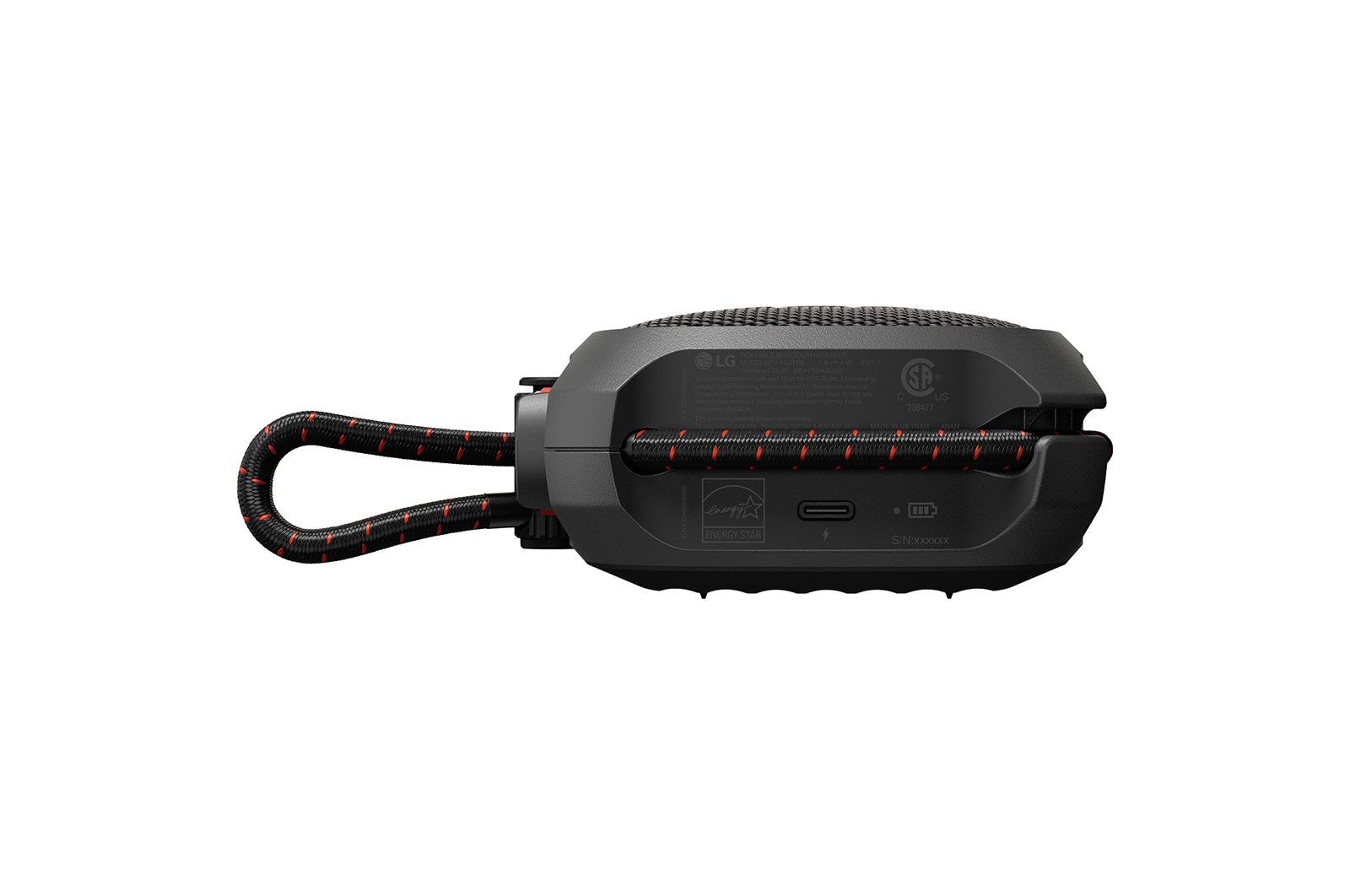 LG Bocina Bluetooth portátil LG XBOOM Go XG2TBK de grado militar y batería de 10?horas de duración, XG2TBK