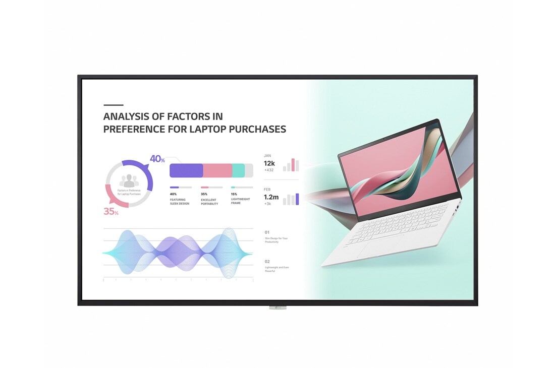 LG Pantalla de Se?alización Digital Estándar UHD, alto HAZE, 24/7, WebOS., 49UH5J-H