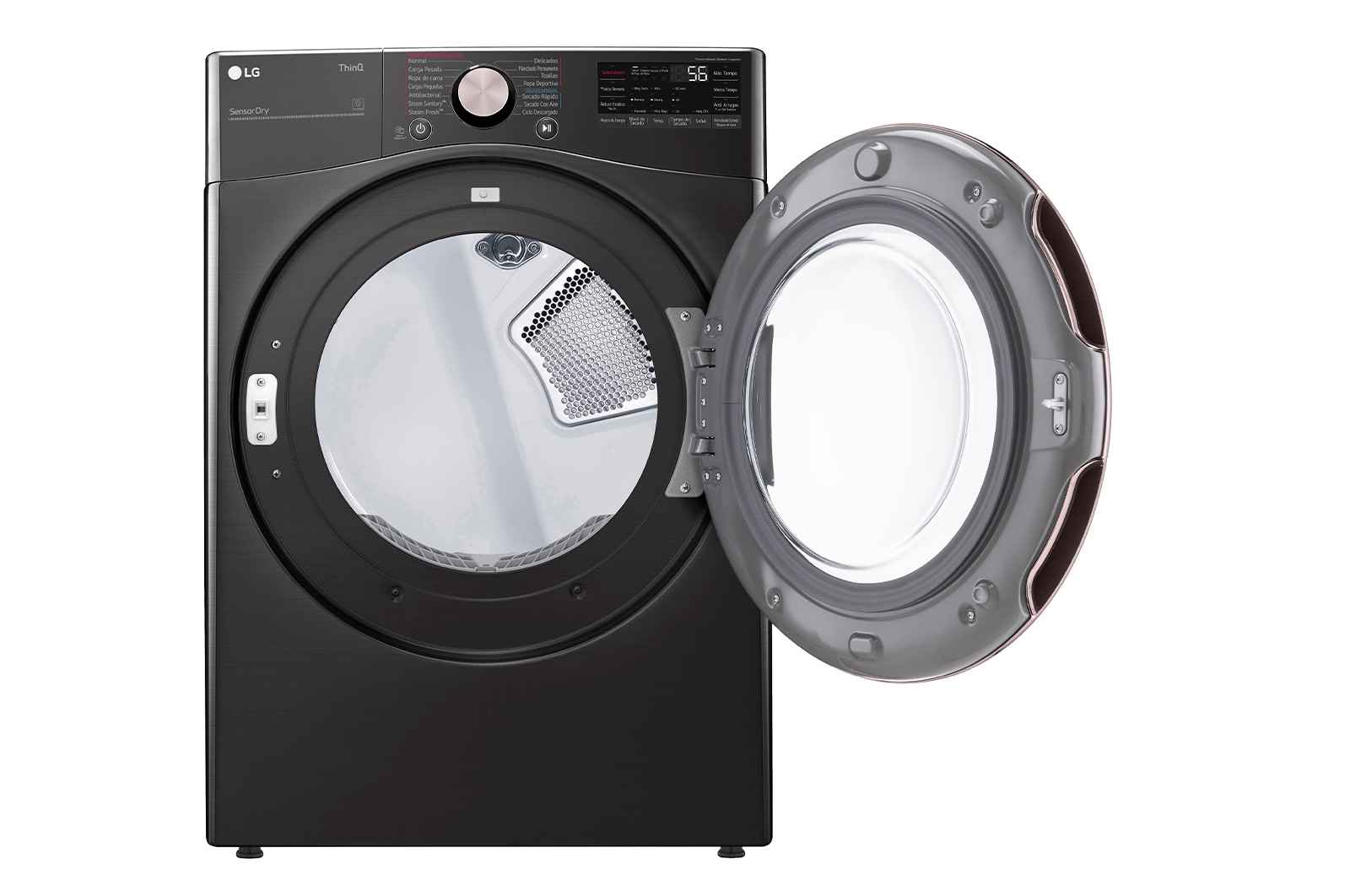 LG Secadora LG Carga Frontal de Gas con Steam Fresh? 22kg, DF22BV2SR