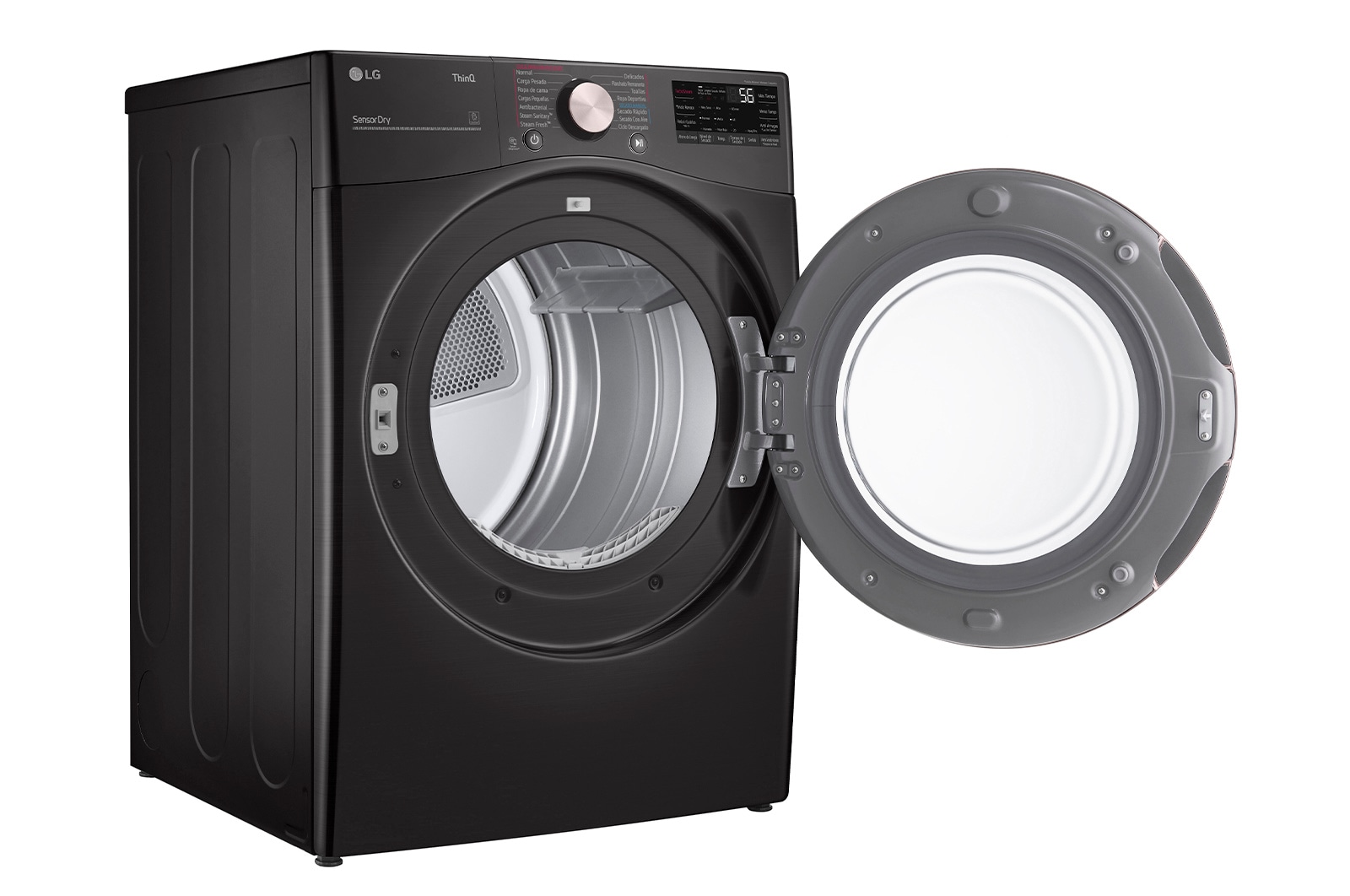 LG Secadora LG Carga Frontal de Gas con Steam Fresh? 22kg, DF22BV2SR