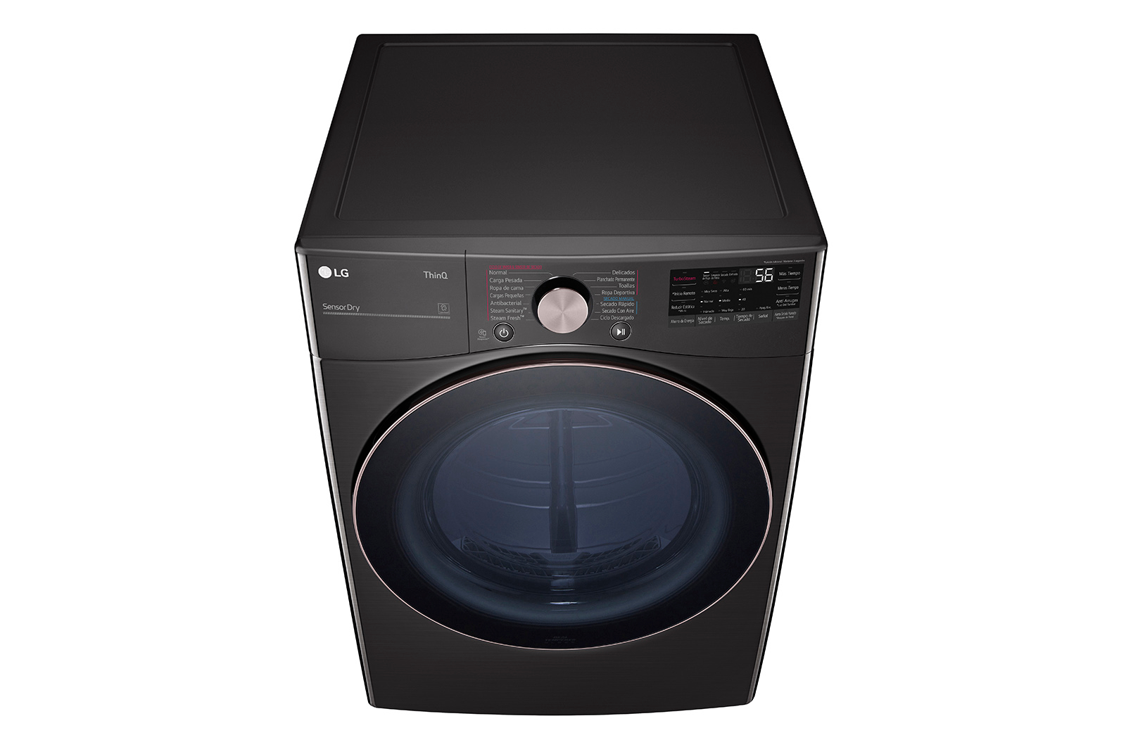 LG Secadora LG Carga Frontal de Gas con Steam Fresh? 22kg, DF22BV2SR