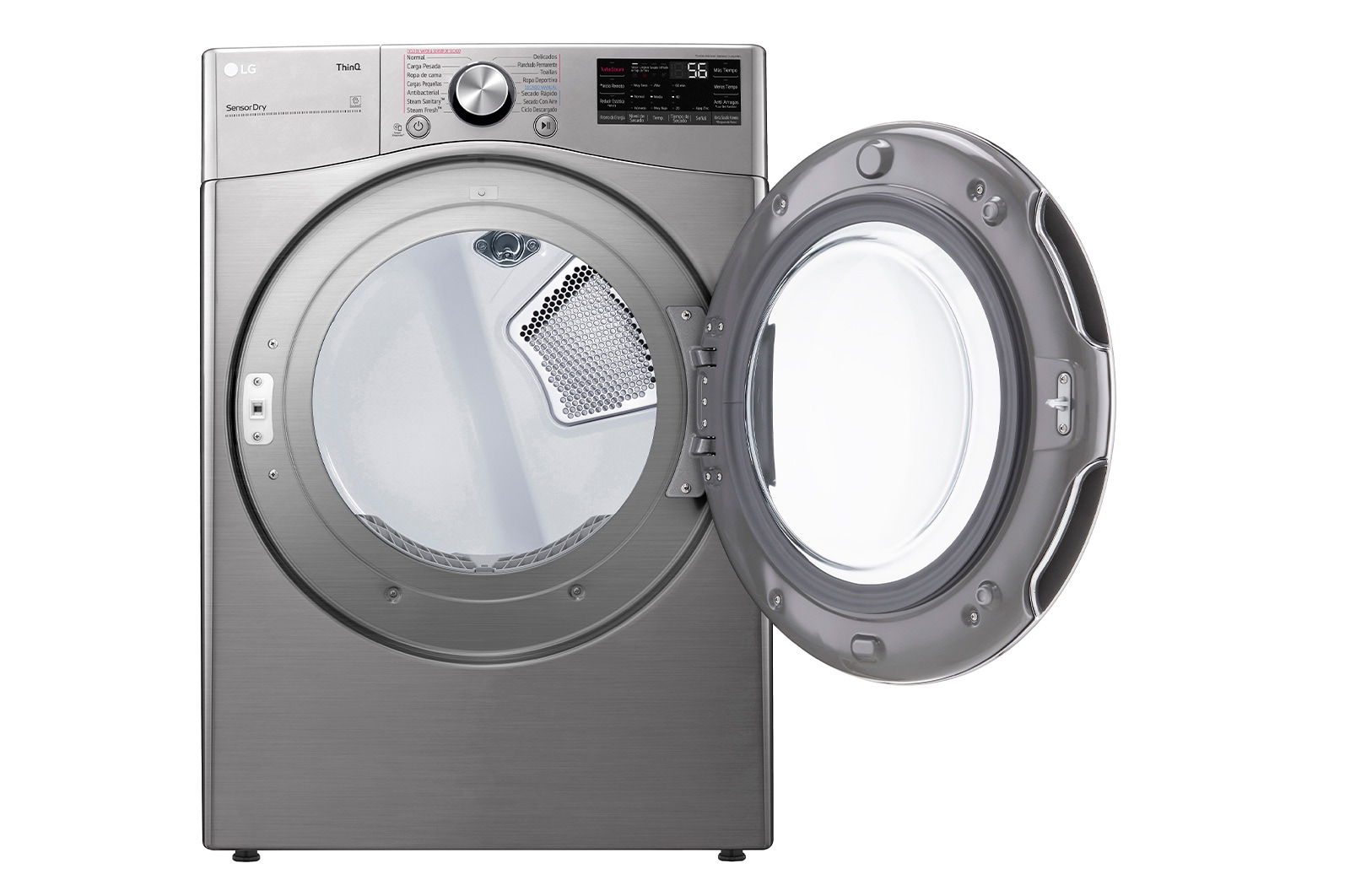 LG Secadora LG Carga Frontal de Gas con Steam Fresh? 22kg, DF22VV2SR