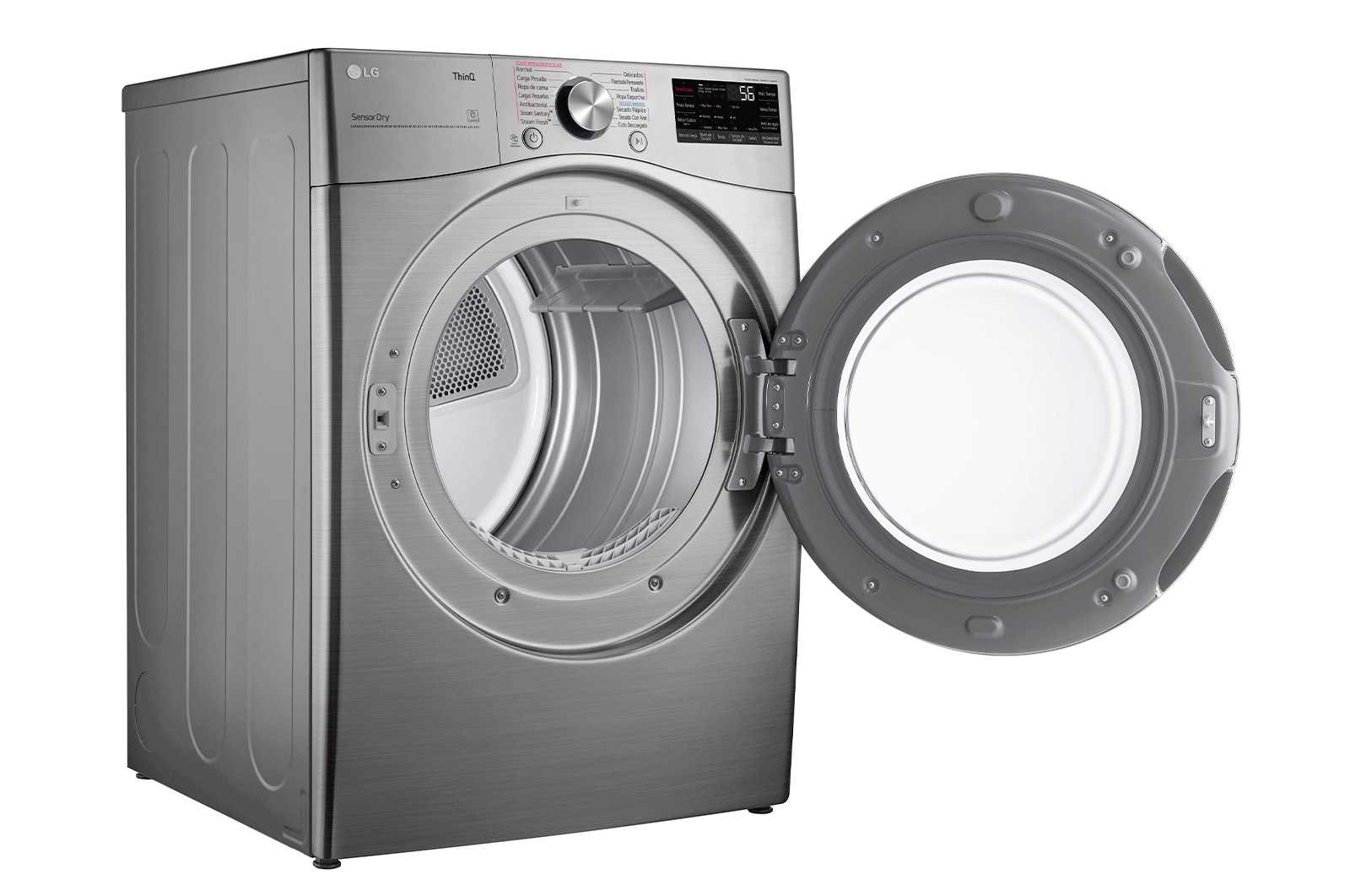 LG Secadora LG Carga Frontal de Gas con Steam Fresh? 22kg, DF22VV2SR