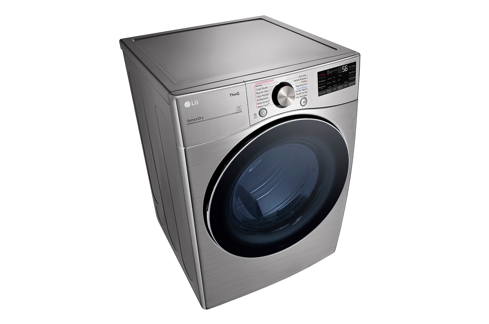 LG Secadora LG Carga Frontal de Gas con Steam Fresh? 22kg, DF22VV2SR