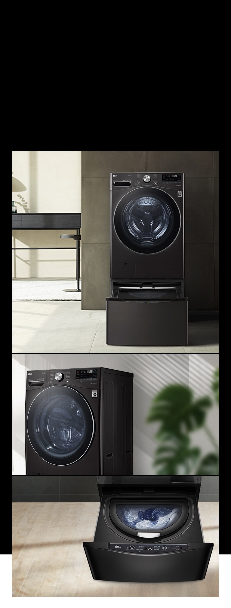 Compatible con la lavadora pedestal TWINWash? Mini para lavar dos cargas a la vez