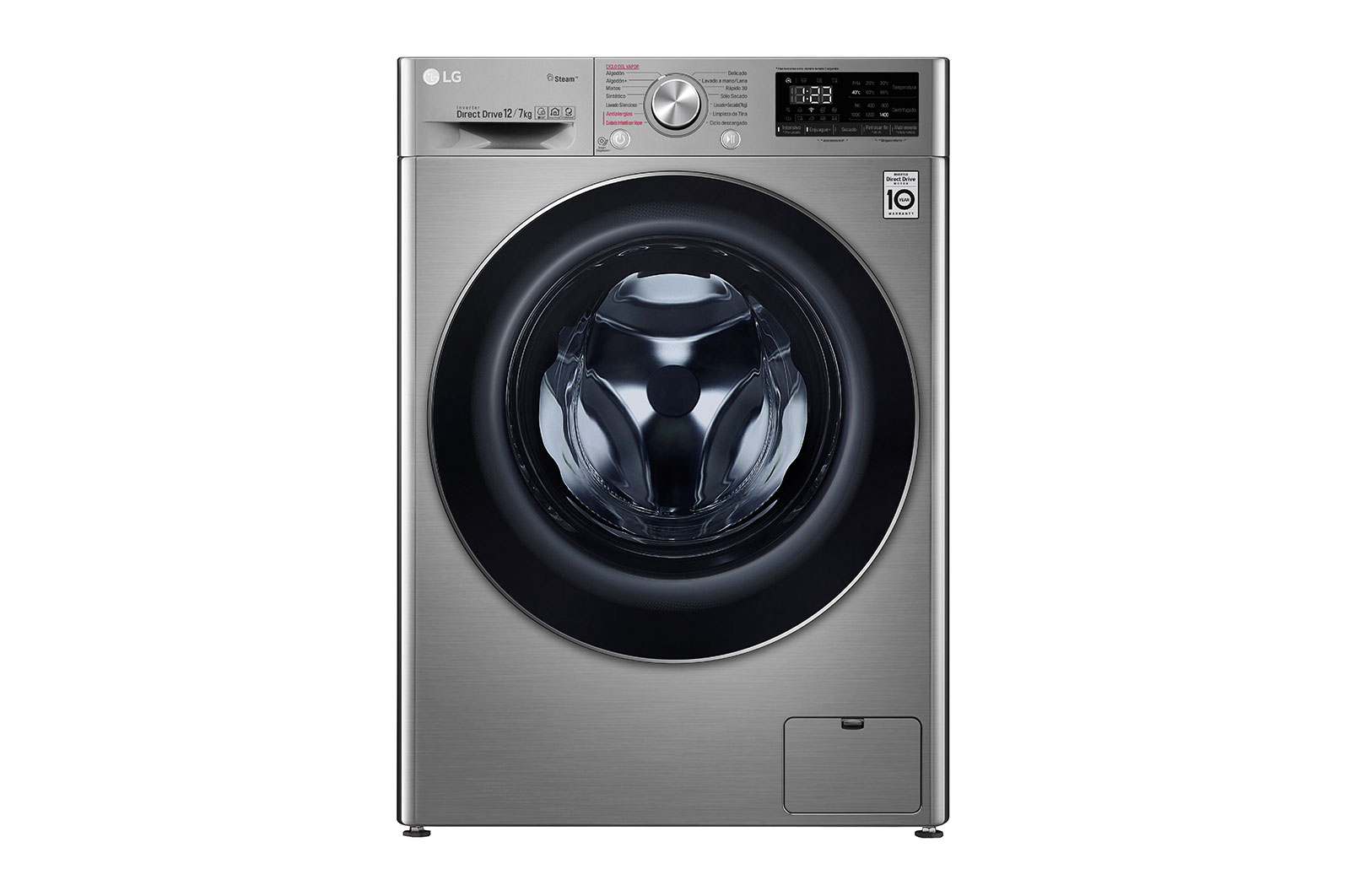 LG Lavadora y Secadora 12/7 Kg - WD12VVC4S6S, WD12VVC4S6S