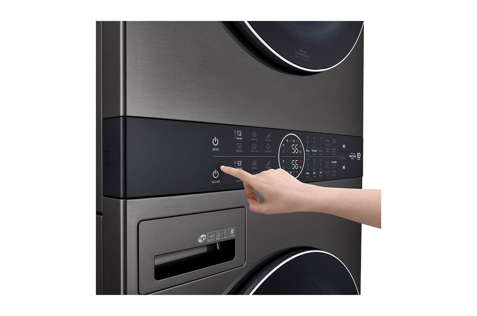 LG Torre de lavado WashTower? con AI DD? 22kg (con Secadora de gas), WK22BS6
