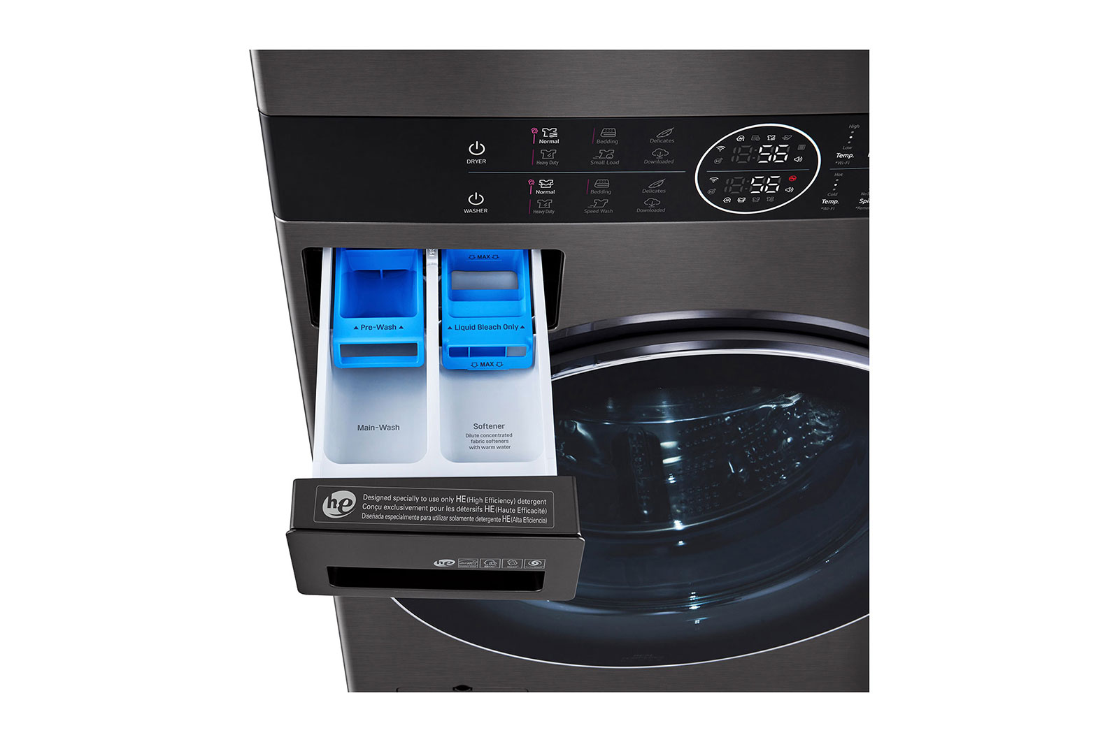 LG Torre de lavado WashTower? con AI DD? 22kg (con Secadora de gas), WK22BS6