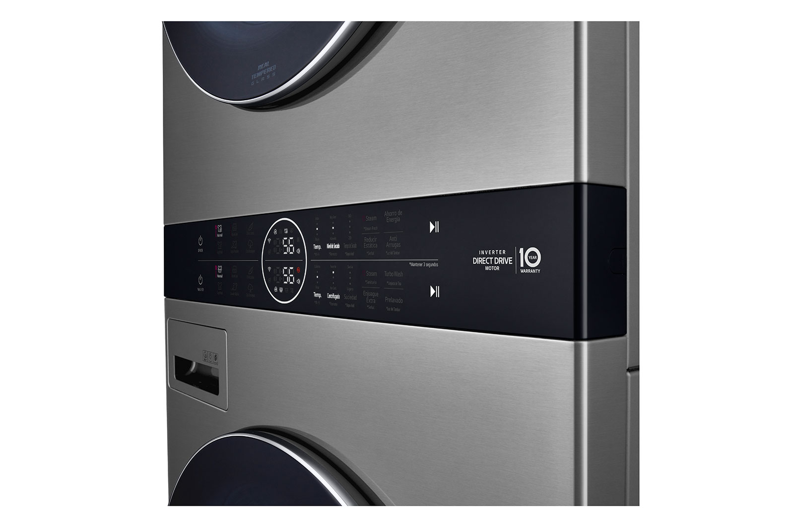 LG Torre de lavado WashTower? con AI DD? 22kg (con Secadora de gas), WK22VKS6