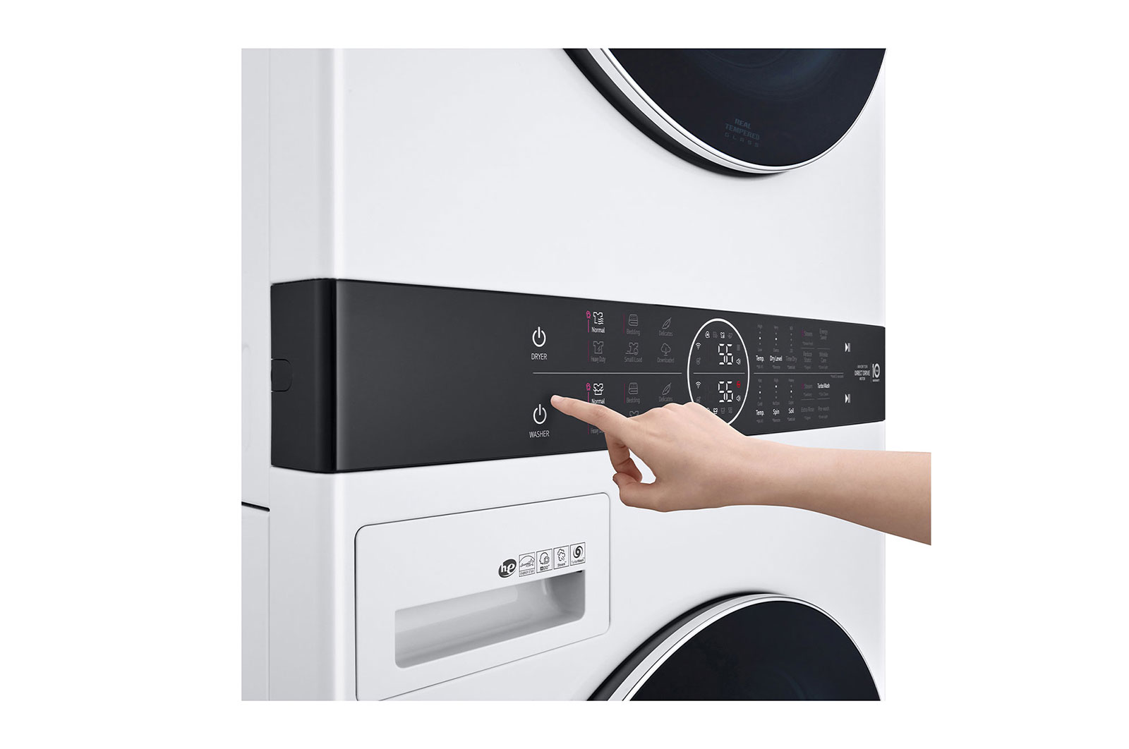 LG Torre de lavado WashTower? con AI DD? 22kg (con Secadora de gas) , WK22WS6