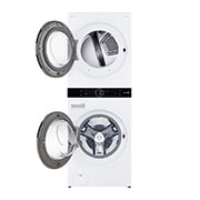 LG  Combo: Torre de lavado LG WashTower? (con secadora de Gas) + Sistema de vapor LG Styler. La pureza y frescura del vapor con la eficiencia de la inteligencia artificial., WK22WS6-S3MFBN