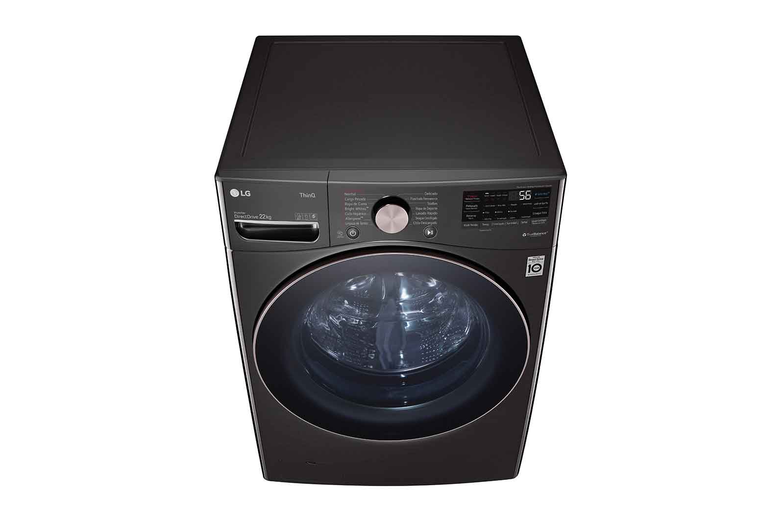 LG Lavadora LG Carga Frontal AI DD? 22kg, WM22BV2S6GR