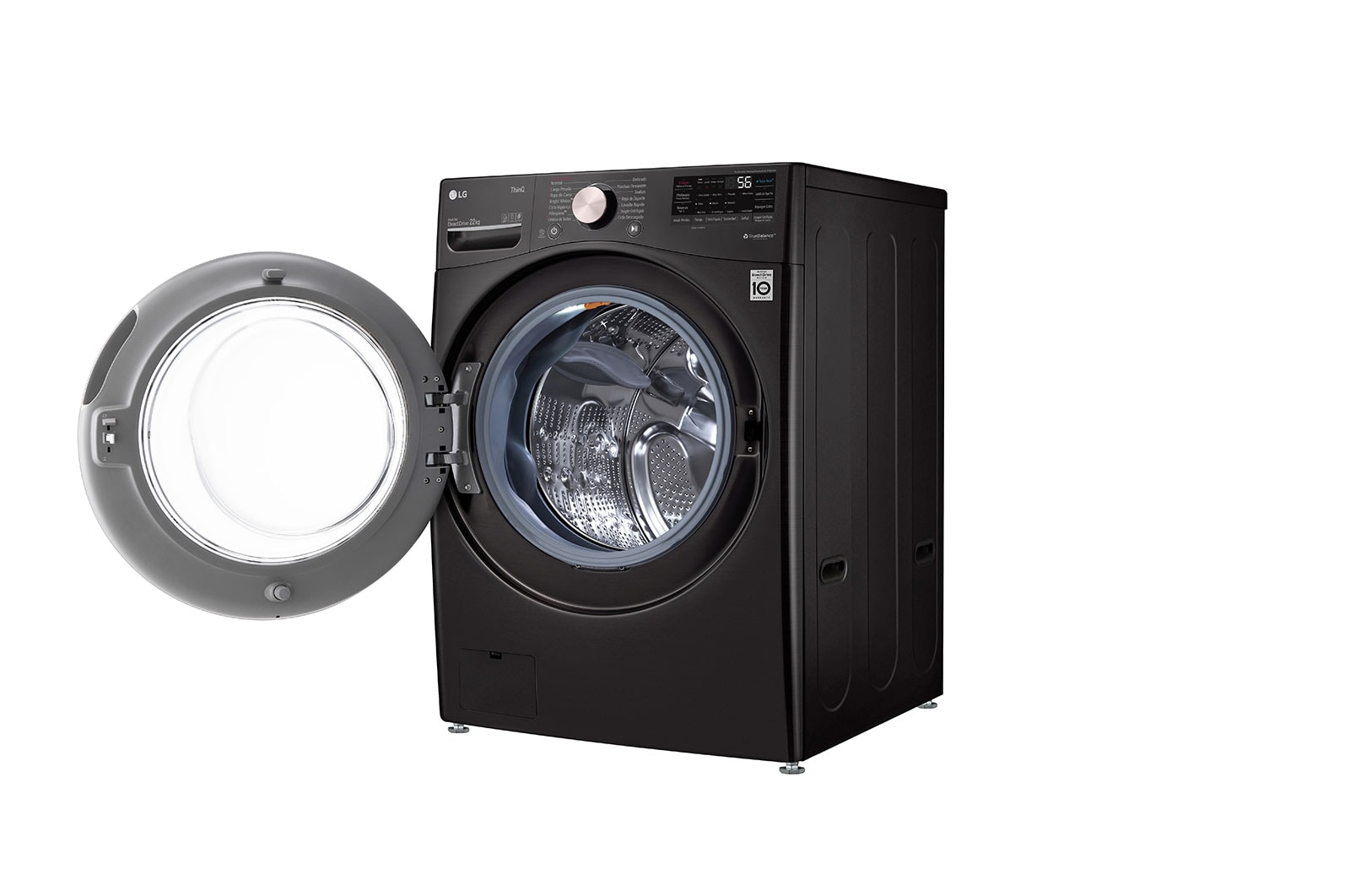 LG Lavadora LG Carga Frontal AI DD? 22kg, WM22BV2S6GR