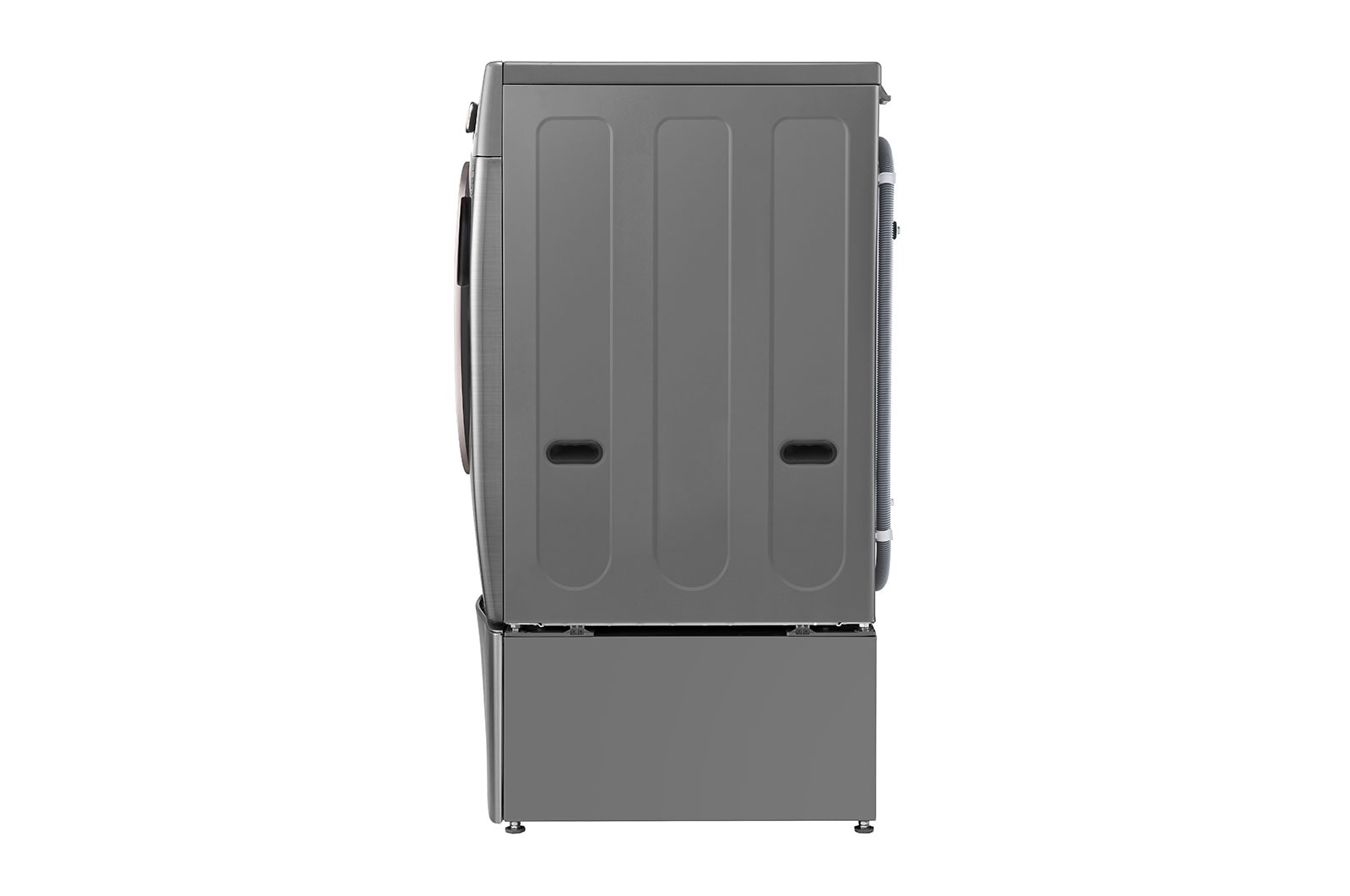 LG Lavadora LG Carga Frontal Inteligente con Pedestal, con AI DD? (Inteligencia Artificial) con TurboWash  y conectividad ThinQ, capacidad 22 Kg– Color Plata, WM22VV2S6GR.WDP4V