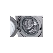 LG Lavadora LG Carga Frontal Inteligente con Pedestal, con AI DD? (Inteligencia Artificial) con TurboWash  y conectividad ThinQ, capacidad 22 Kg– Color Plata, WM22VV2S6GR.WDP4V