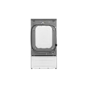 LG Lavadora LG Carga Frontal Inteligente con Pedestal, con AI DD? (Inteligencia Artificial) con TurboWash  y conectividad ThinQ, capacidad 22 Kg– Color Plata, WM22VV2S6GR.WDP4V