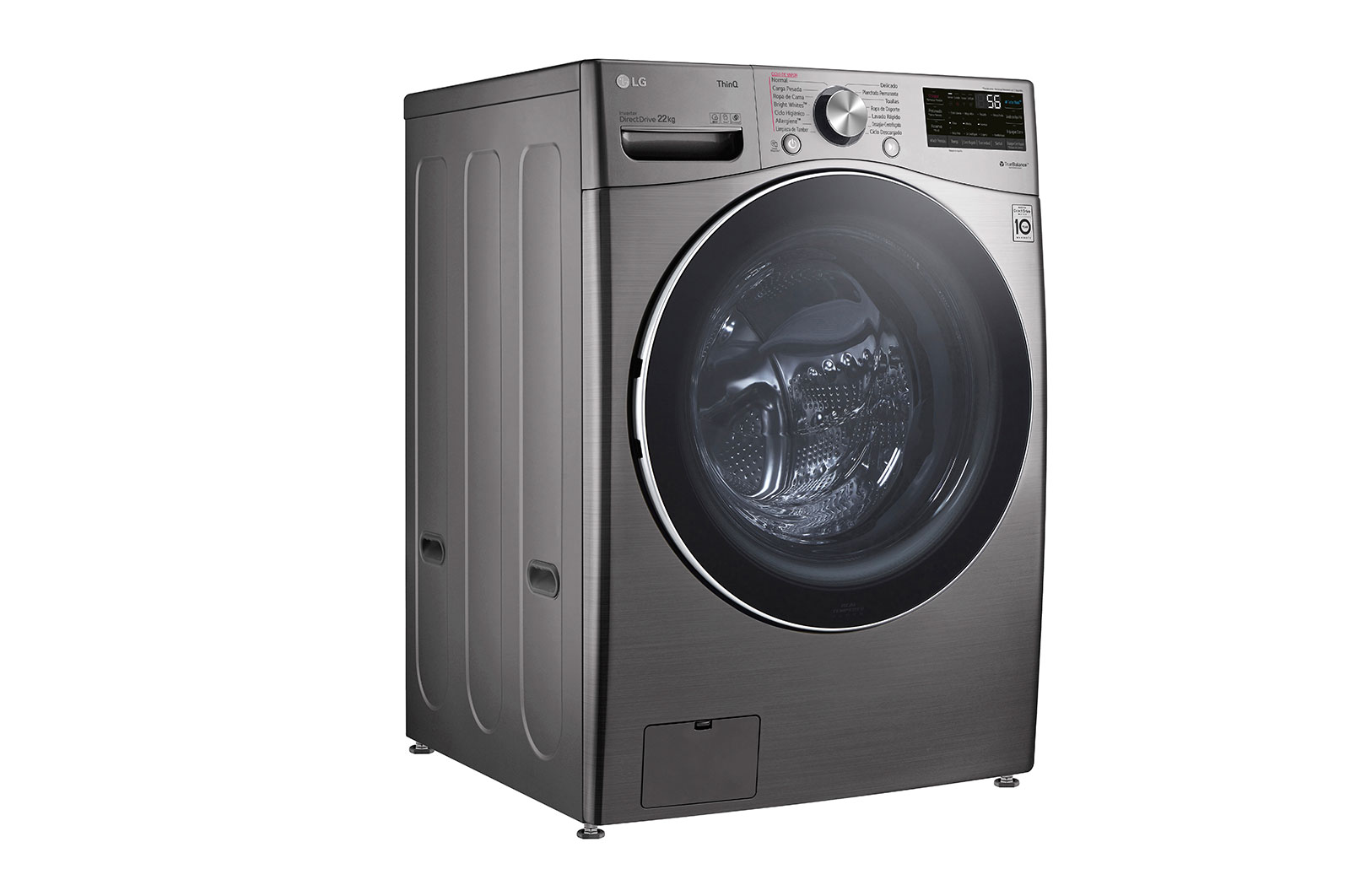 LG Lavadora LG Carga Frontal AI DD? 22kg, WM22VV2S6R