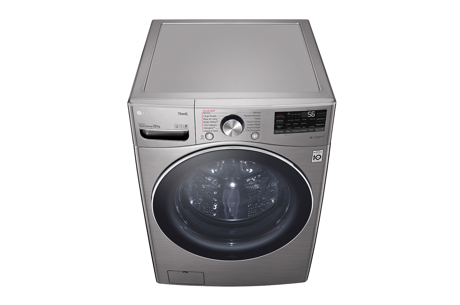 LG Lavadora LG Carga Frontal AI DD? 22kg, WM22VV2S6R