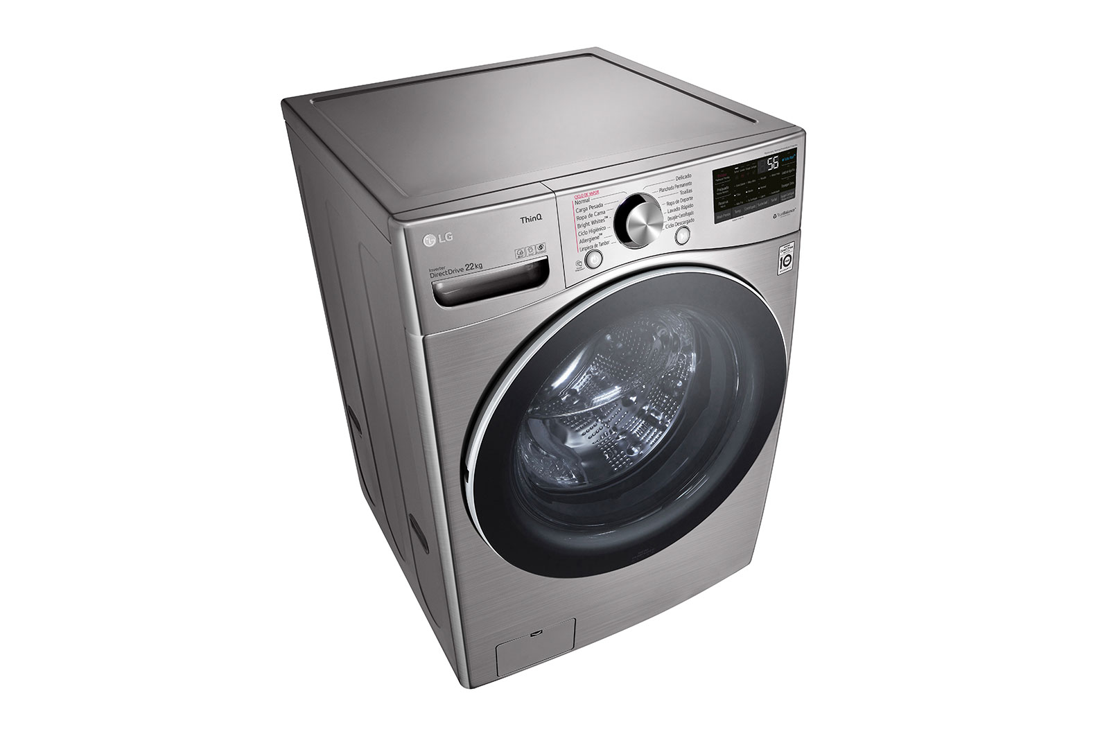 LG Lavadora LG Carga Frontal AI DD? 22kg, WM22VV2S6R