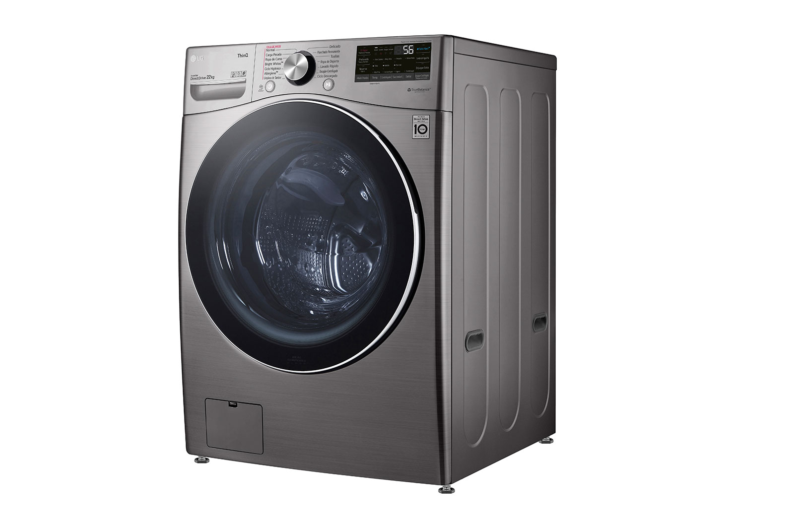 LG Lavadora LG Carga Frontal AI DD? 22kg, WM22VV2S6R
