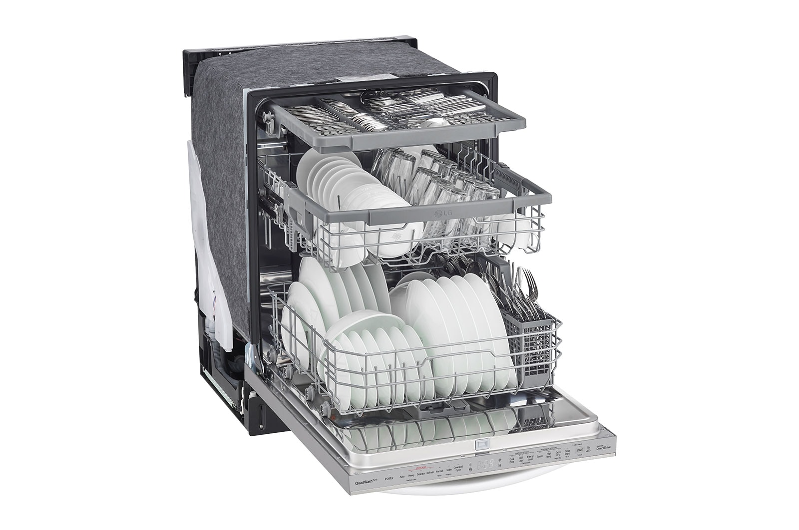LG Lavavajillas LG QuadWash? TrueSteam? Empotre, LDTS5552S