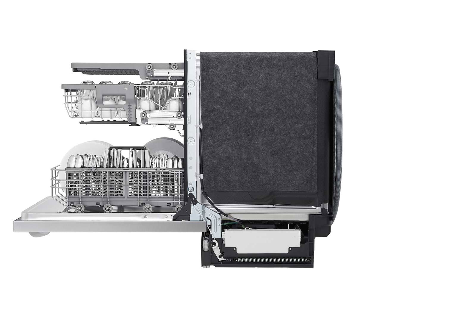 LG Lavavajillas LG QuadWash? TrueSteam? Empotre, LDTS5552S