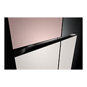 LG Refrigerador LG InstaView? Color Rosa Inteligente 22 piés cúbicos |LINEAR INVERTER, LM92BVJ