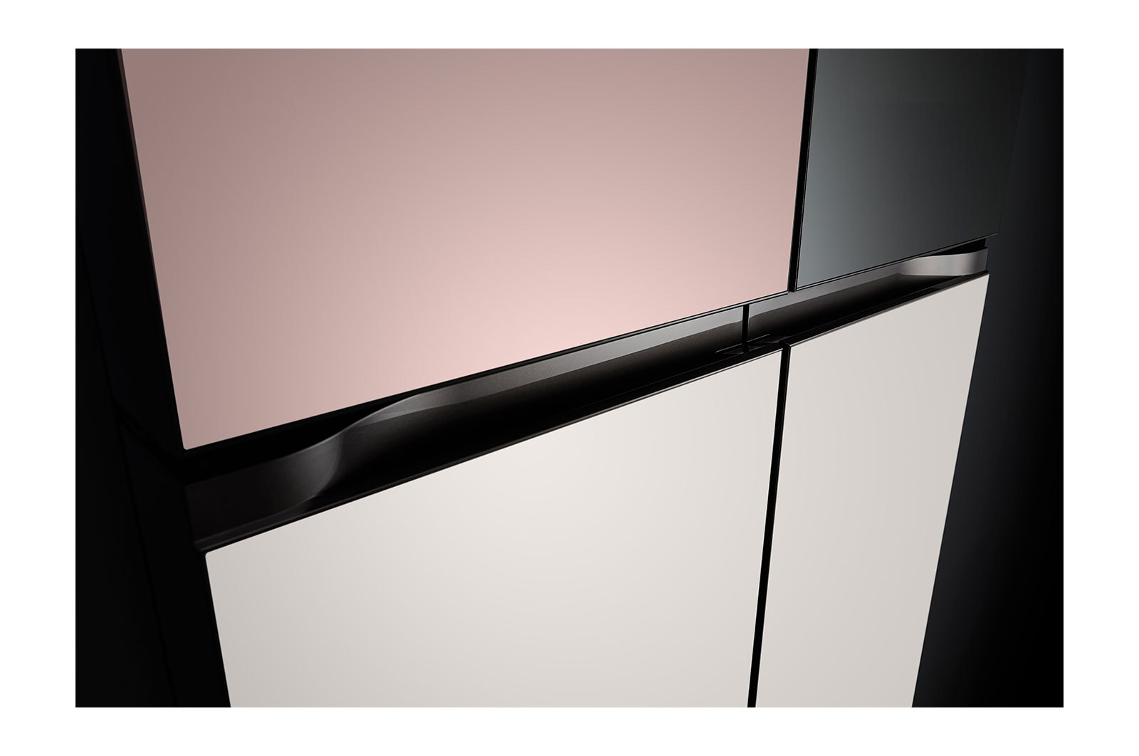 LG Refrigerador LG InstaView? Color Rosa Inteligente 22 piés cúbicos |LINEAR INVERTER, LM92BVJ