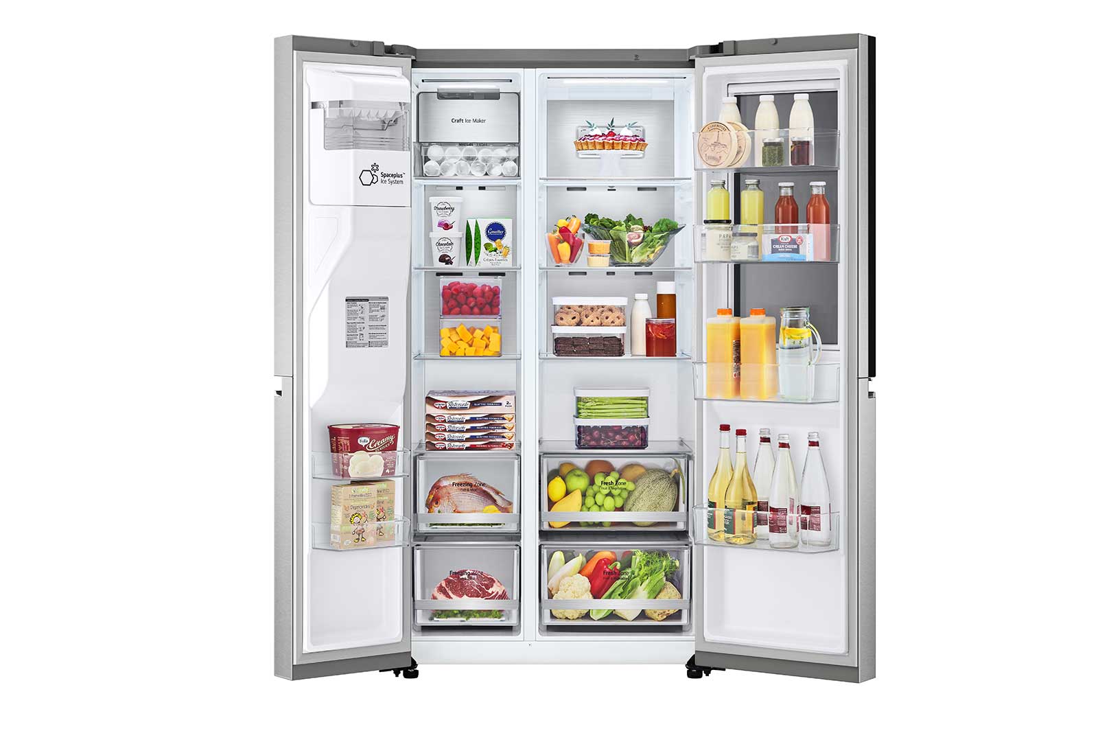 LG Refrigerador Side by Side 27 pies3 Instaview?, VS27XCS