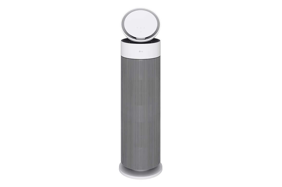 Front view of the LG PuriCare? AeroBooster Air Purifier AS55GGWX0.AML