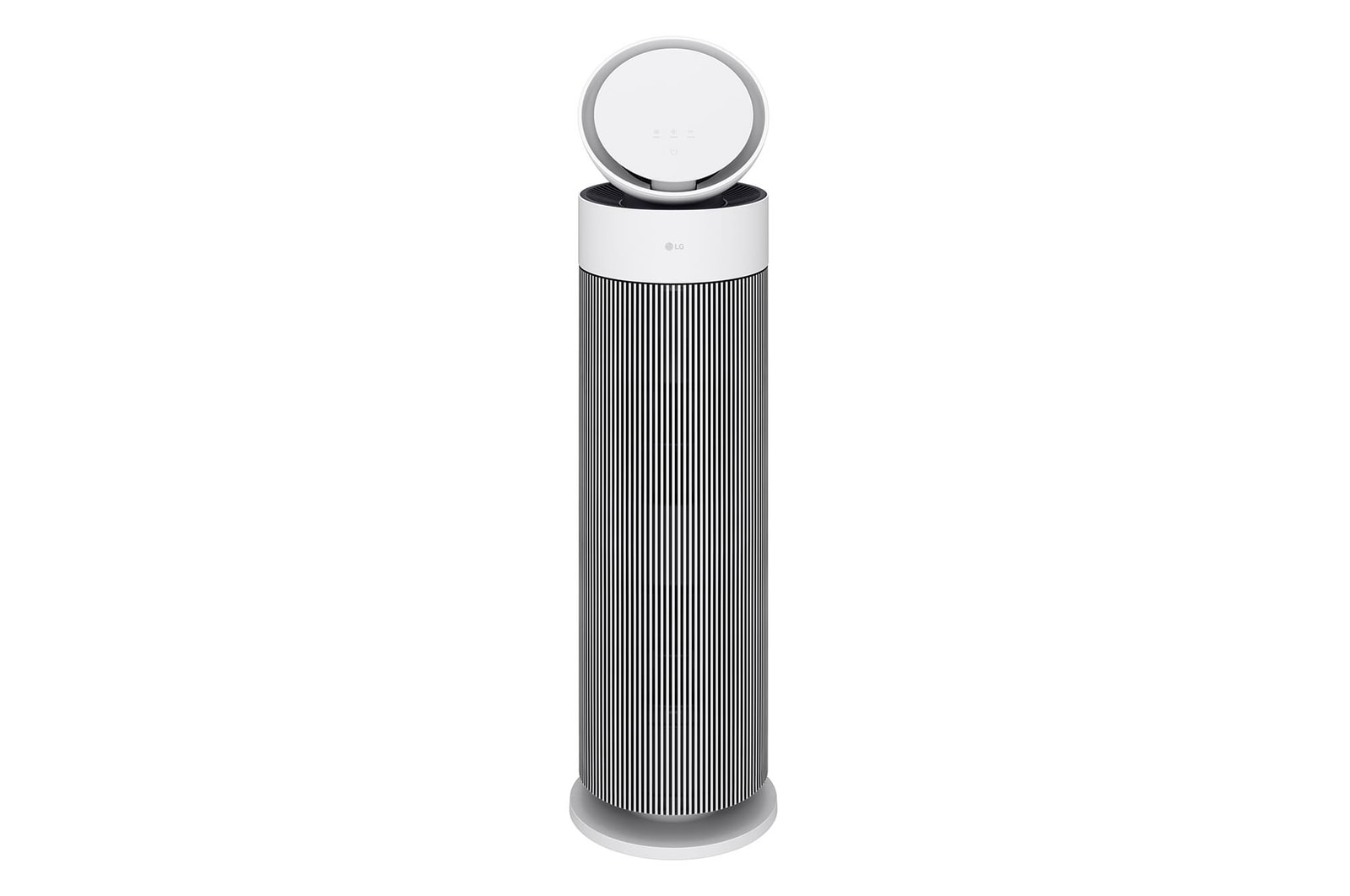 Front view of the LG PuriCare? AeroBooster Air Purifier AS55GGWX0.AML