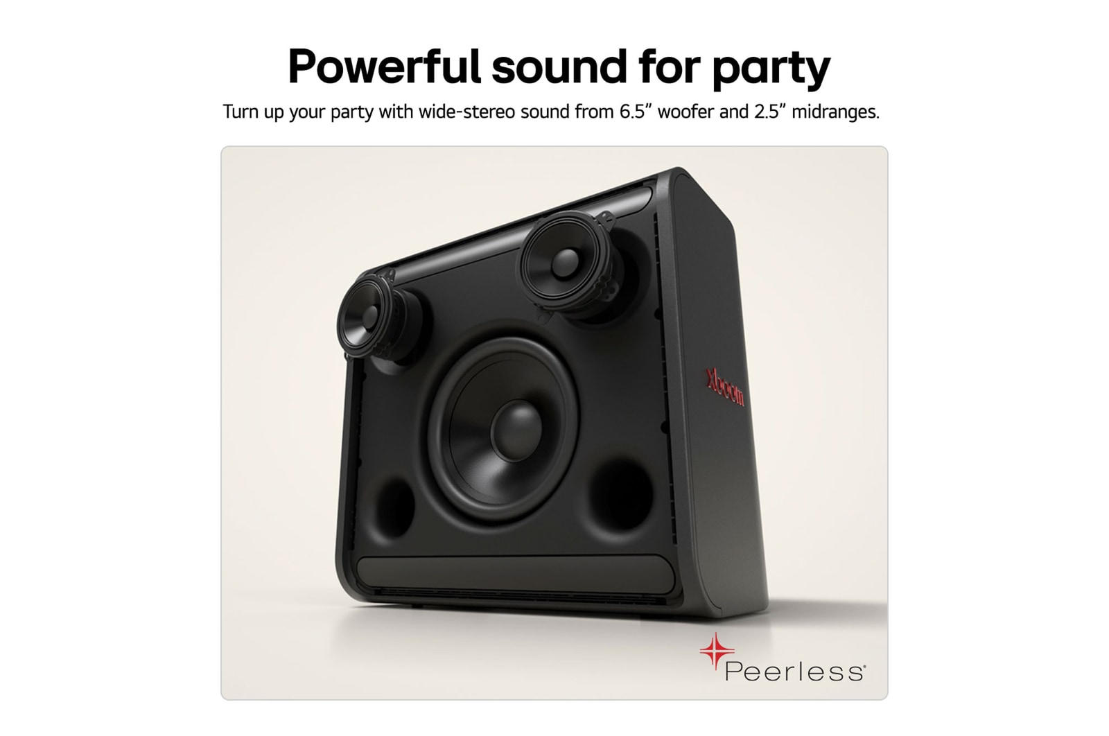 Powerful Sound for Party