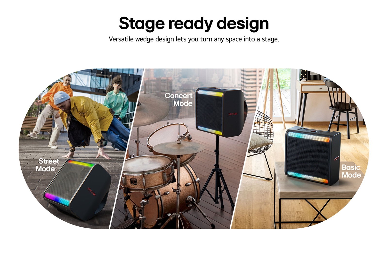 Stage ready design