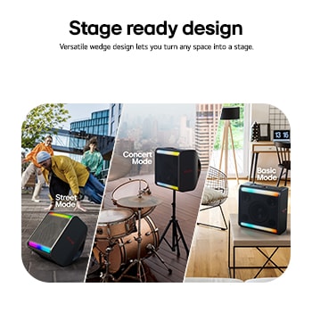 Stage ready design