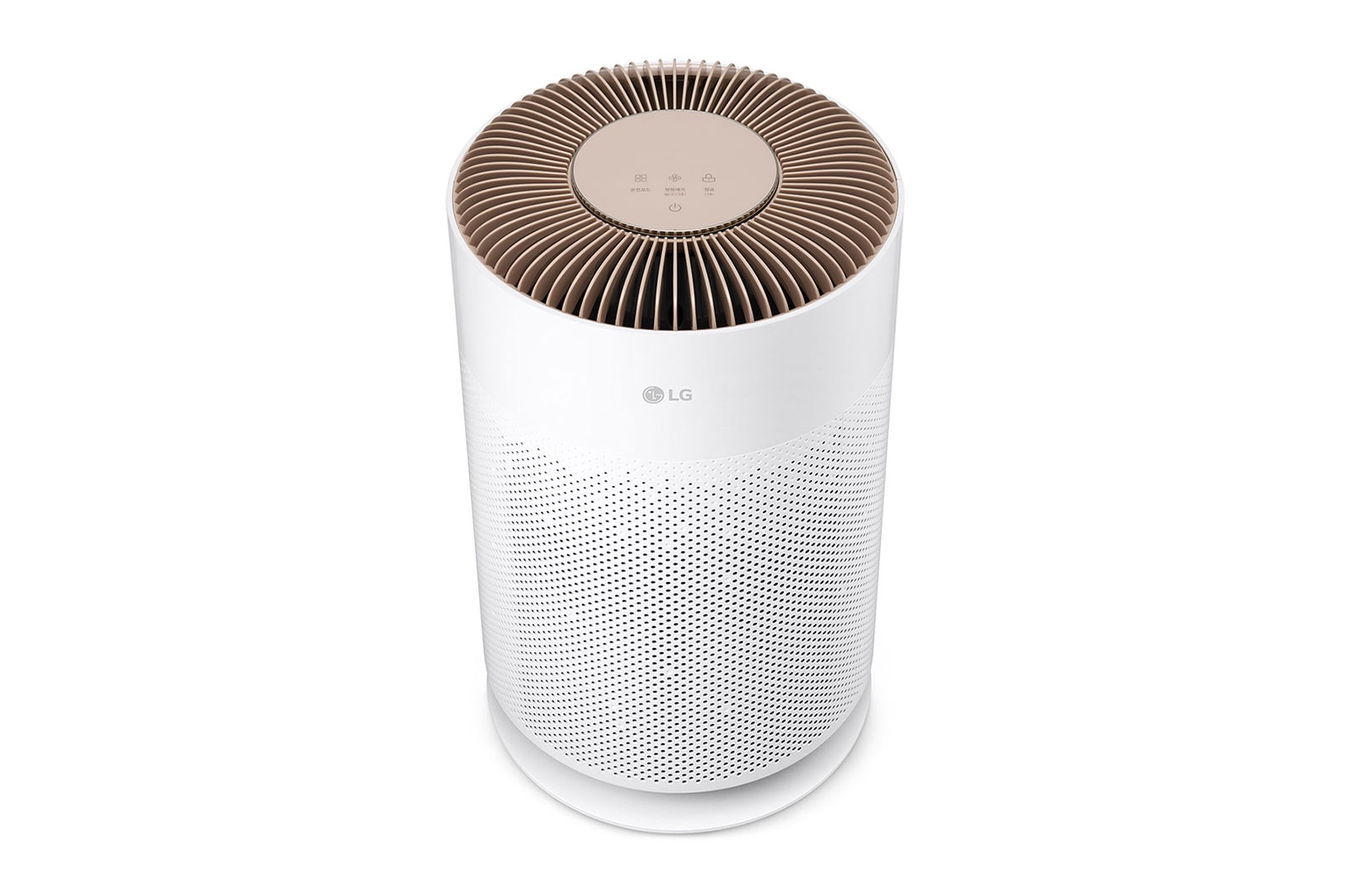 LG PuriCare? 360o HIT Air Purifier (Brown) with compact and complete air purification, AS60GHCG0