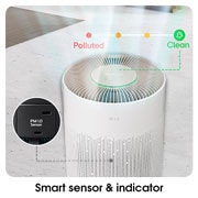 LG PuriCare? 360o HIT Air Purifier (Brown) with compact and complete air purification, AS60GHCG0