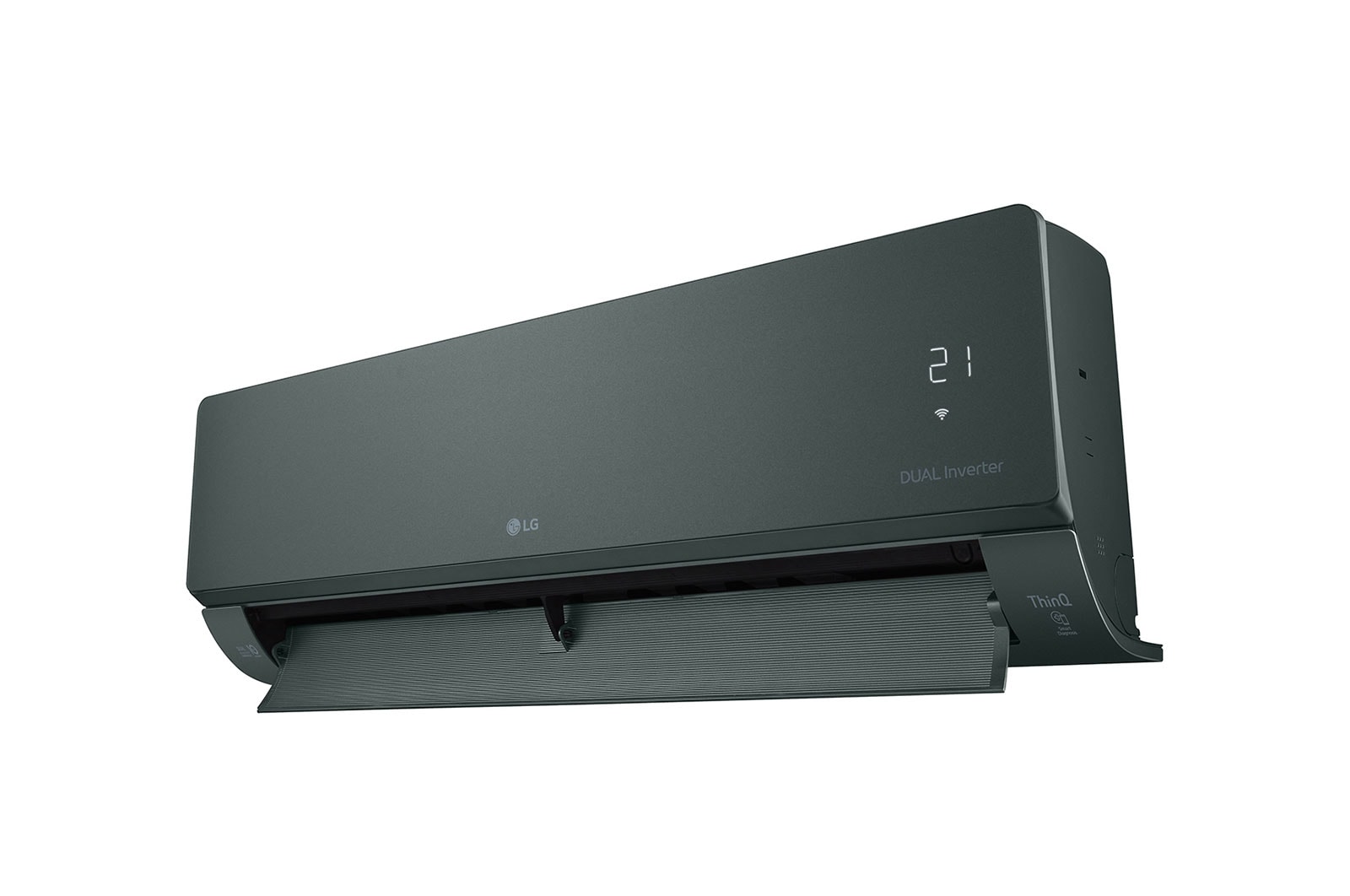 LG [2024] 2.0HP Stylish ARTCOOL? Air Conditioner with DUAL Inverter, Green Color, S3-Q18KLTPA