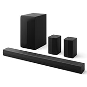 LG 5.1 channel LG Home Theater Soundbar with Surround Sound and Rear Speakers S60TR, S60TR